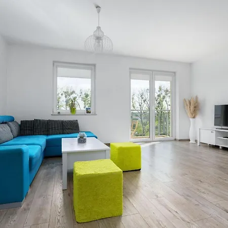 Przestronny Centrum Miedzy 2 Jeziorami Olštýn