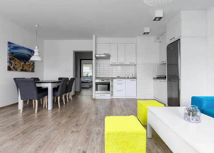 Przestronny Centrum Między 2 Jeziorami Apartament *