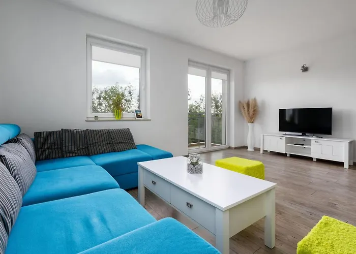 Przestronny Centrum Między 2 Jeziorami Apartament *
