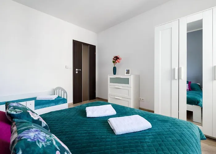 Apartament Przestronny Centrum Między 2 Jeziorami